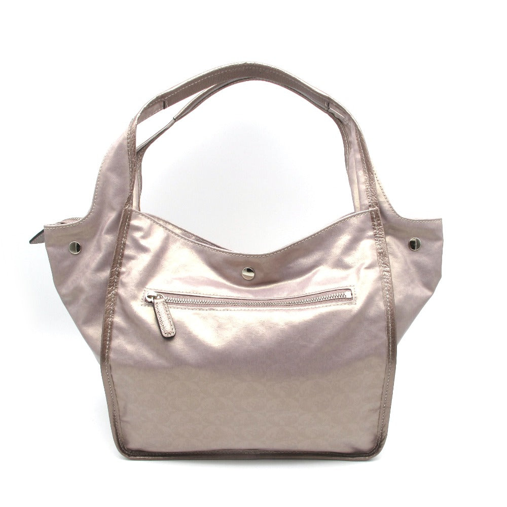 PELLE BORSA ペレボルサ AlivePearl アライブパール トートバッグ ショルダーバッグ 6308 ピンクゴールド M コーティングキャンバス レザー レディース