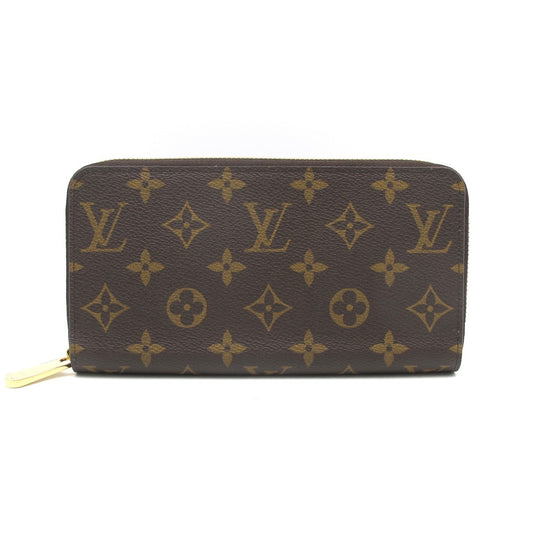 LOUIS VUITTON ルイ・ヴィトン ジッピーウォレット モノグラム フューシャ M41895 ラウンドファスナー長財布 PVC レザー ブラウン レディース 未使用品