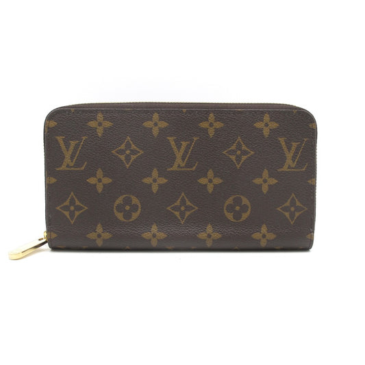 LOUIS VUITTON ルイ・ヴィトン ジッピーウォレット モノグラム フューシャ M41895 ラウンドファスナー長財布 PVC レザー ブラウン レディース 未使用品