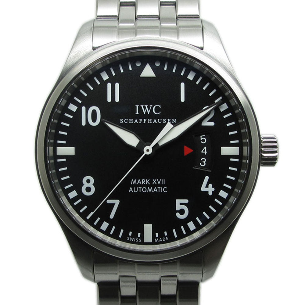 IWC SCHAFFHAUSEN アイダブリューシー シャフハウゼン 腕時計 パイロットウォッチ マーク17 IW326504 自動巻き PILOTS