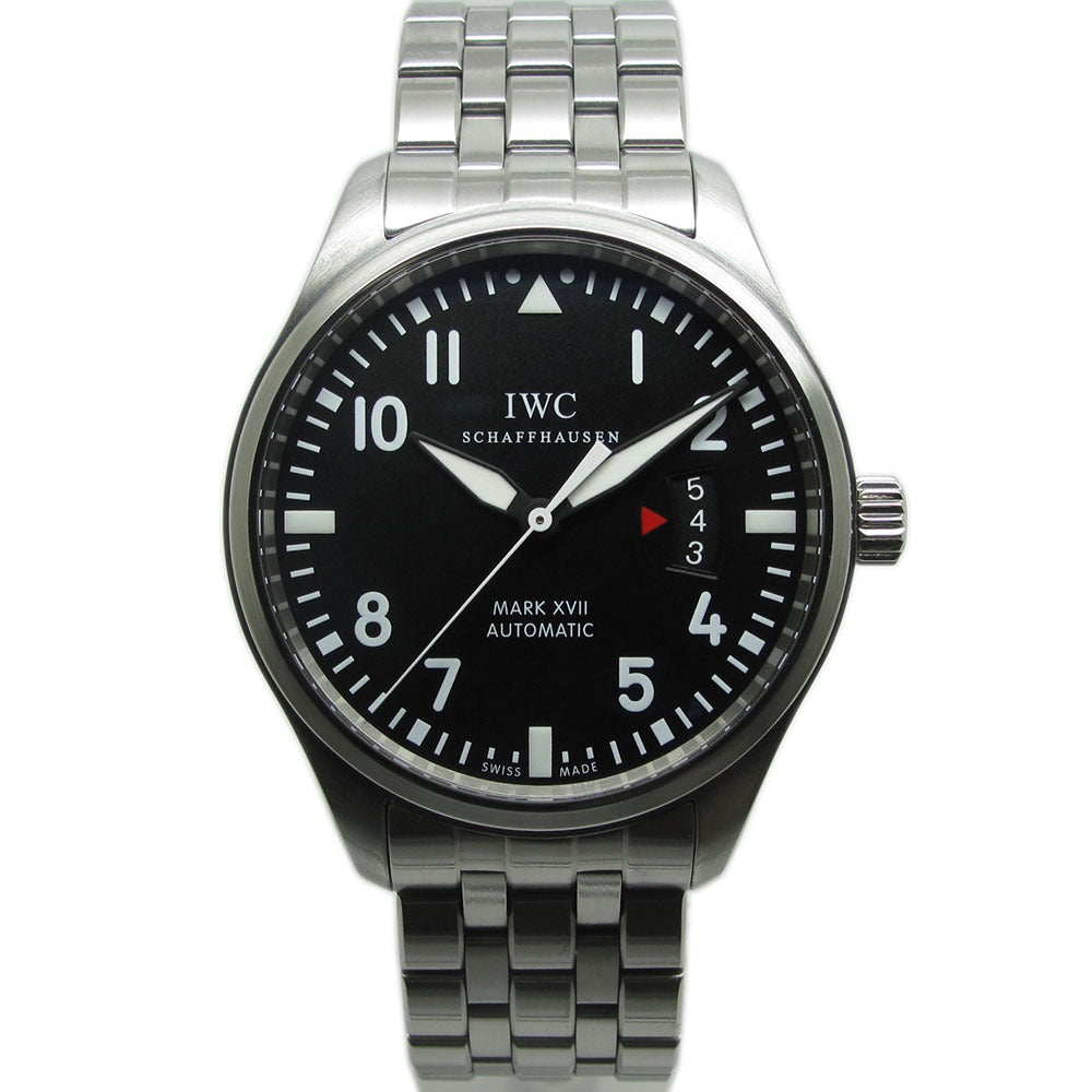 IWC SCHAFFHAUSEN アイダブリューシー シャフハウゼン 腕時計 パイロットウォッチ マーク17 IW326504 自動巻き PILOTS