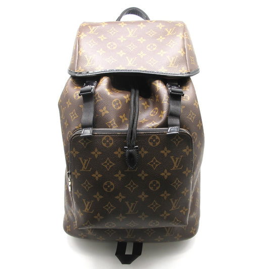 LOUIS VUITTON ルイ・ヴィトン ザック バックパック モノグラム マカサー M43422 リュックサック バッグ かばん ブラウン ブラック PVC レザー メンズ 箱有