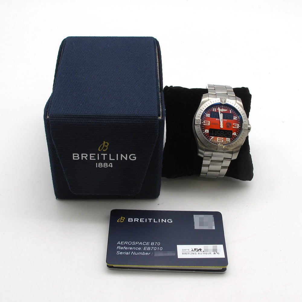 BREITLING ブライトリング 腕時計 エアロスペース B70 オービスター EB70101A1O1E1 EB7010 チタン クォーツ