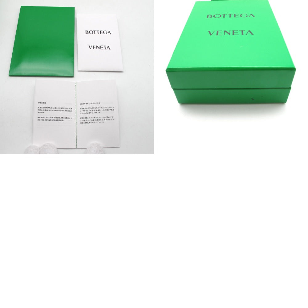BOTTEGA VENETA ボッテガヴェネタ 二つ折り財布 マキシイントレチャート ラウンドファスナー 2つ折り財布 グリーン  649596