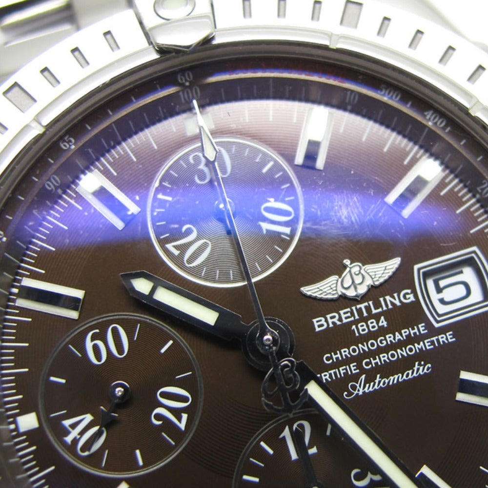 BREITLING ブライトリング 腕時計 クロノマット エボリューション ブラウン A156Q25PA A13356 日本限定400本  CHRONOMAT