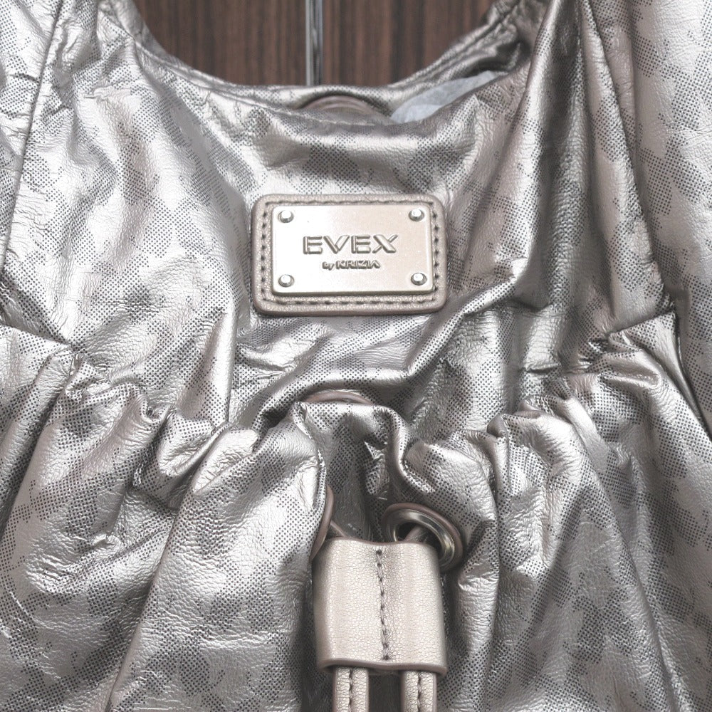 EVEX by KRIZIA エヴェックス バイ クリツィア ショルダーバッグ ハンドバッグ 2WAYバッグ 斜め掛け ナイロン ゴールド系 レディース