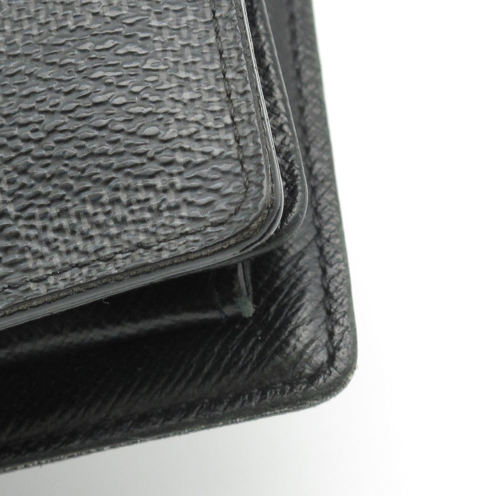 LOUIS VUITTON ルイ・ヴィトン 二つ折り財布 ポルトフォイユ フロリン パスケース ウォレット PVC レザー メンズ ダミエ グラフィット N63074