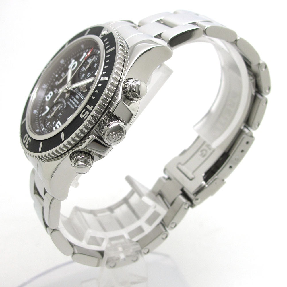 BREITLING ブライトリング 腕時計 スーパーオーシャン クロノグラフ 42 A13311 A13311C9/BE93 黒文字盤 自動巻き 美品