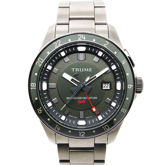 腕時計 TRUME TR-ME2007 ME25-UAA0 GMT リミテッド 自動巻発電式クォーツ 美品