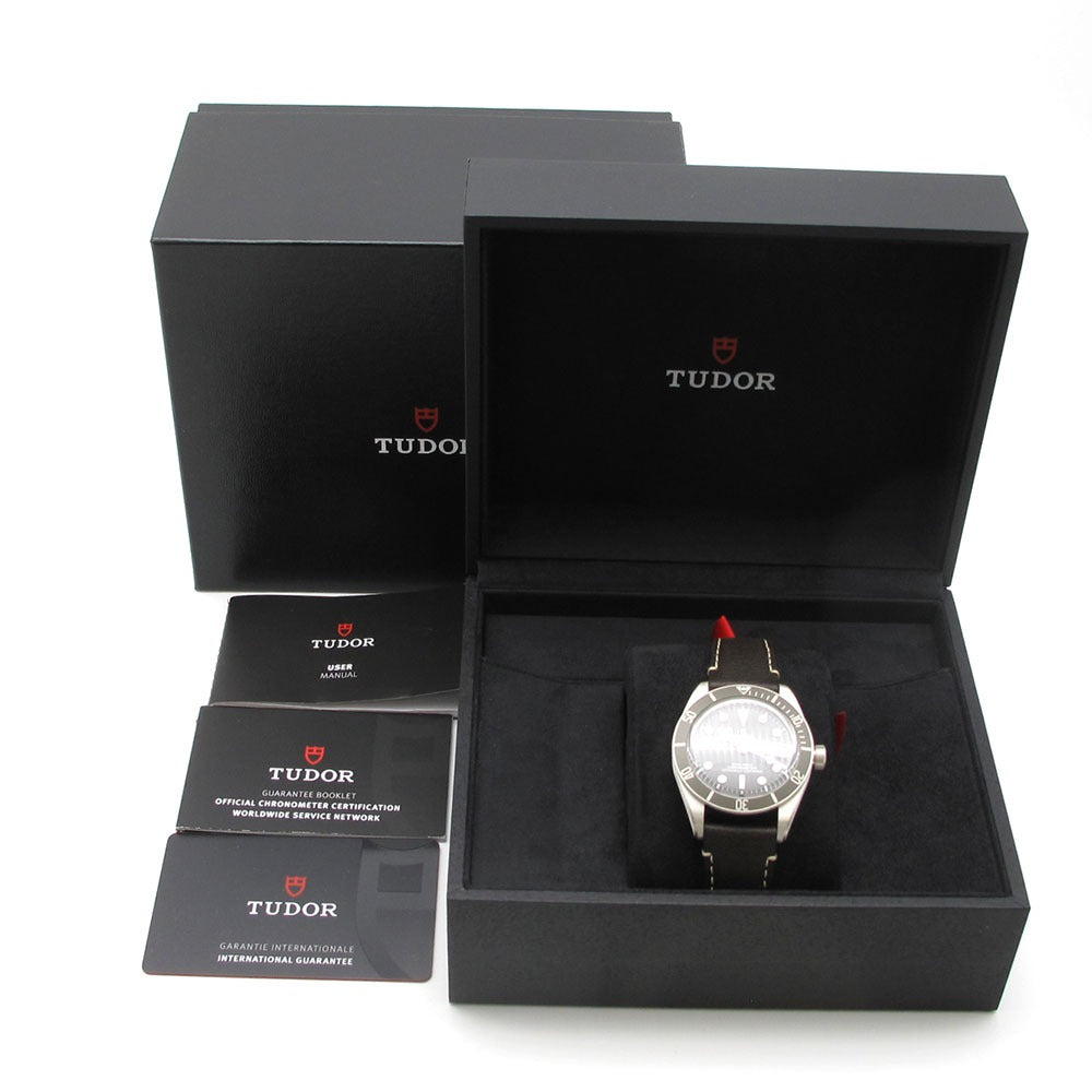 TUDOR チュードル 腕時計 ブラックベイ フィフティエイト 925 79010SG M79010SG-0001 グレー文字盤 自動巻き HERITAGE BLACK BAY 未使用品