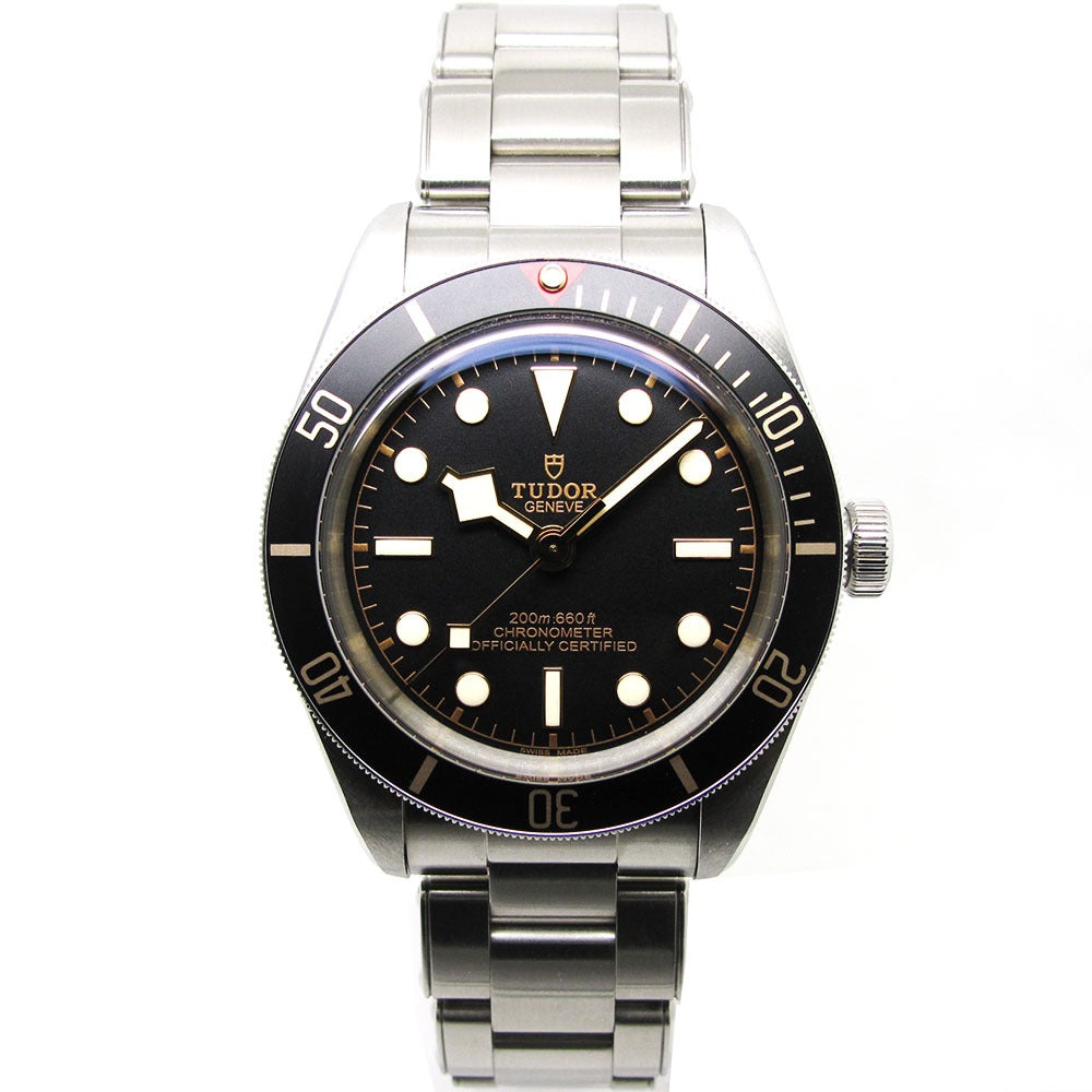 TUDOR チュードル 腕時計 ブラックベイ フィフティエイト 79030N M79030N-0001 ブラック 自動巻き HERITAGE BLACK BAY 美品