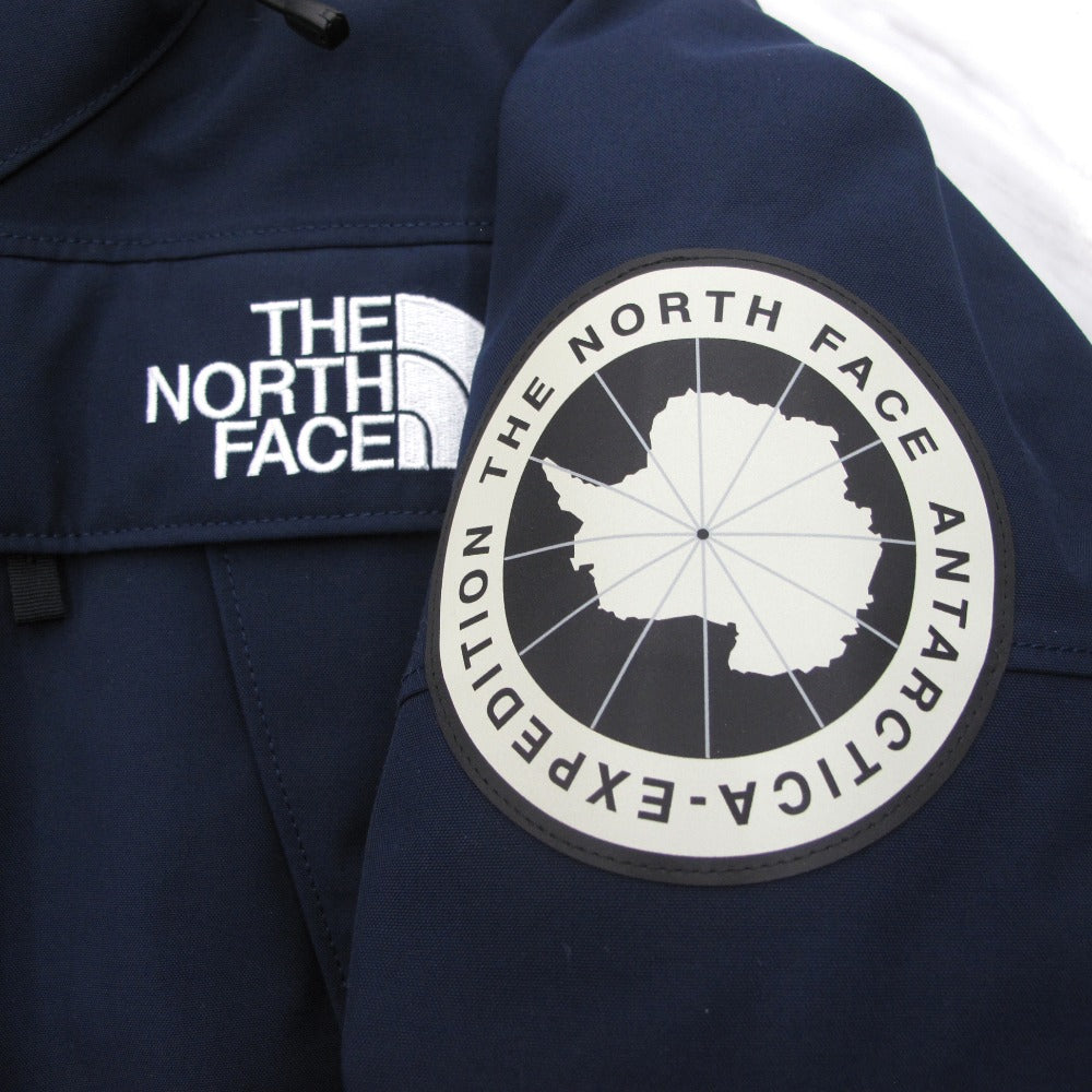 THE NORTH FACE ザ・ノースフェイス ダウンジャケット アンタークティカ パーカ GORE-TEX ゴアテックス L ネイビー フード アウター コート アウトドア メンズ ND92032 美品