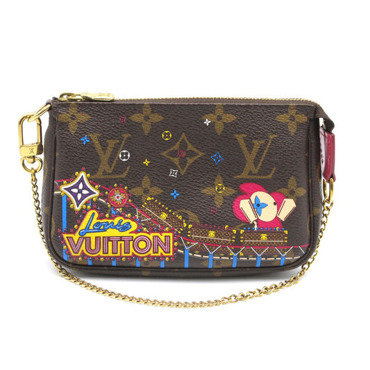 LOUIS VUITTON ルイ・ヴィトン ミニポシェット アクセソワール ホリデーコレクション モノグラム ヴィヴィエンヌ M69752 アクセサリーポーチ チェーンバッグ ミニバッグ