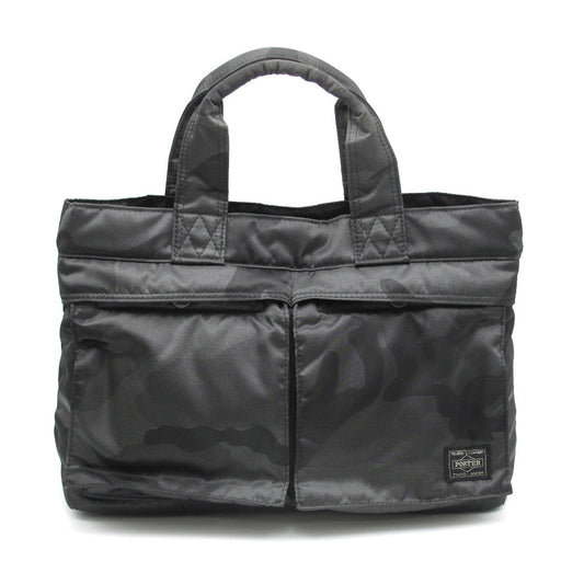 PORTER ポーター トートバッグ TANKER タンカー 30th アニバーサリーモデル ハンドバッグ カモフラージュ 迷彩 ブラック系 美品
