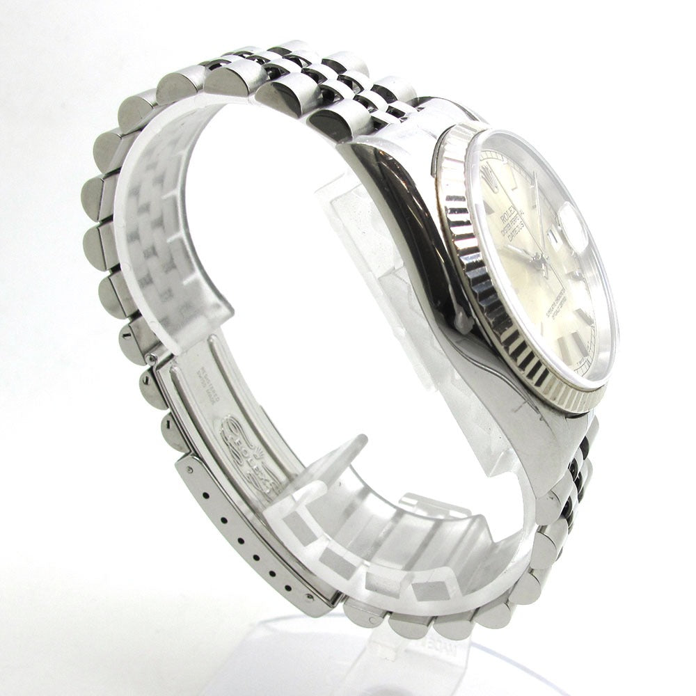 ROLEX ロレックス 腕時計 デイトジャスト Ref.16234 W番 シルバー文字盤 自動巻き DATEJUST