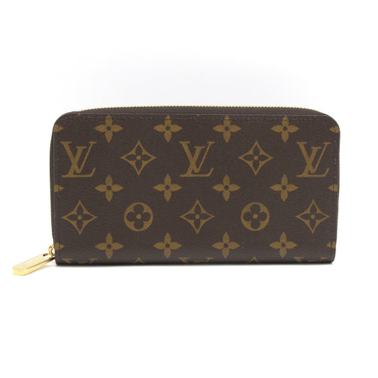 LOUIS VUITTON ルイ・ヴィトン 長財布 ジッピーウォレット ブラウン ラウンドファスナー PVC レザー モノグラム M42616