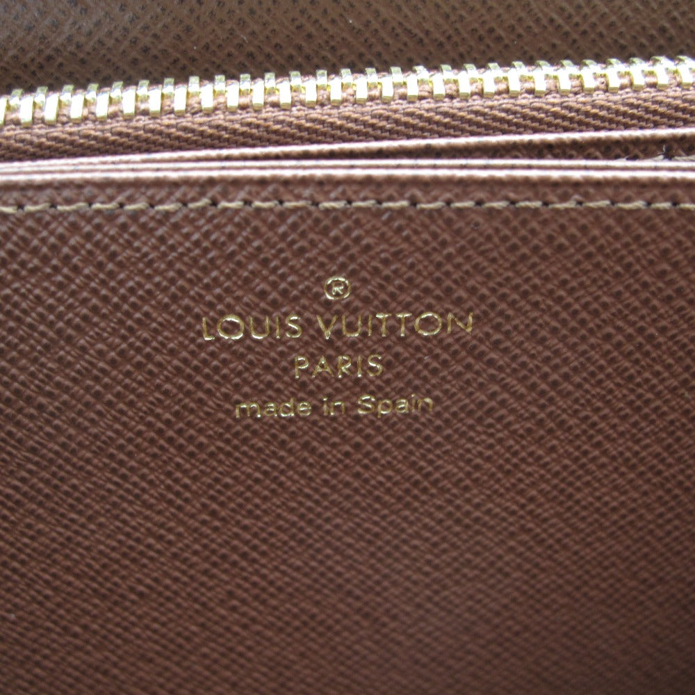 LOUIS VUITTON ルイ・ヴィトン 長財布 ジッピーウォレット ブラウン ラウンドファスナー PVC レザー モノグラム M42616