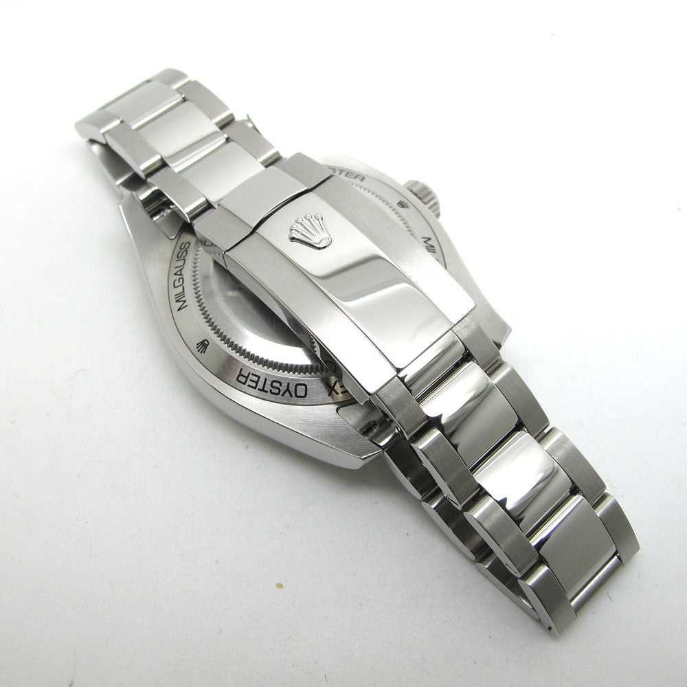 ROLEX ロレックス 腕時計 ミルガウス Ref.116400GV ランダム番 ブラックダイアル 自動巻き  MILGAUSS 美品