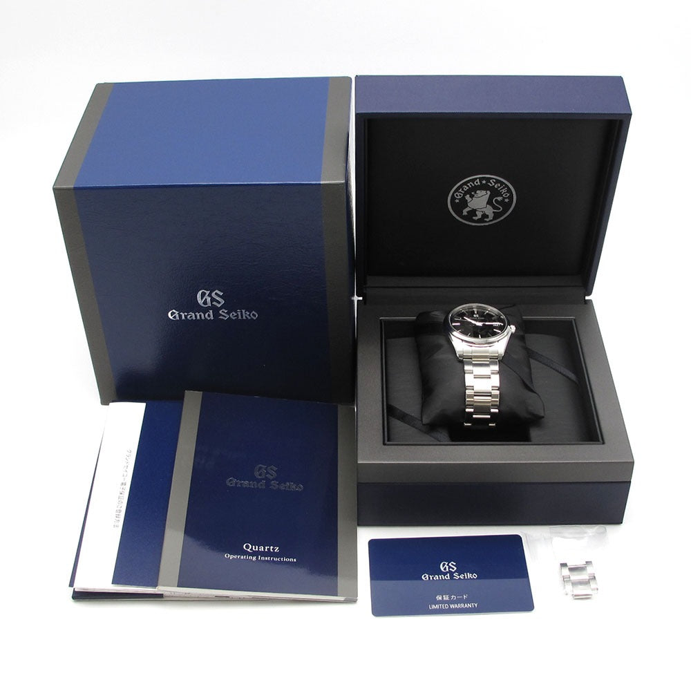 SEIKO Grand Seiko グランドセイコー 腕時計 ヘリテージコレクション SBGP011 9F85-0AC0 黒文字盤 クォーツ 未使用品