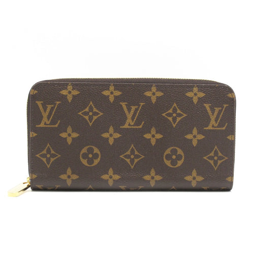 LOUIS VUITTON ルイ・ヴィトン ジッピー ウォレット モノグラム ローズバレリーヌ M41894 ラウンドファスナー 長財布 PVC レザー ブラウン ピンク 未使用品