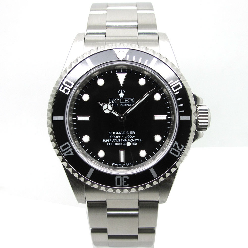 ROLEX ロレックス 腕時計 サブマリーナ ノンデイト Ref.14060M V番 自動巻き SUBMARINER 美品
