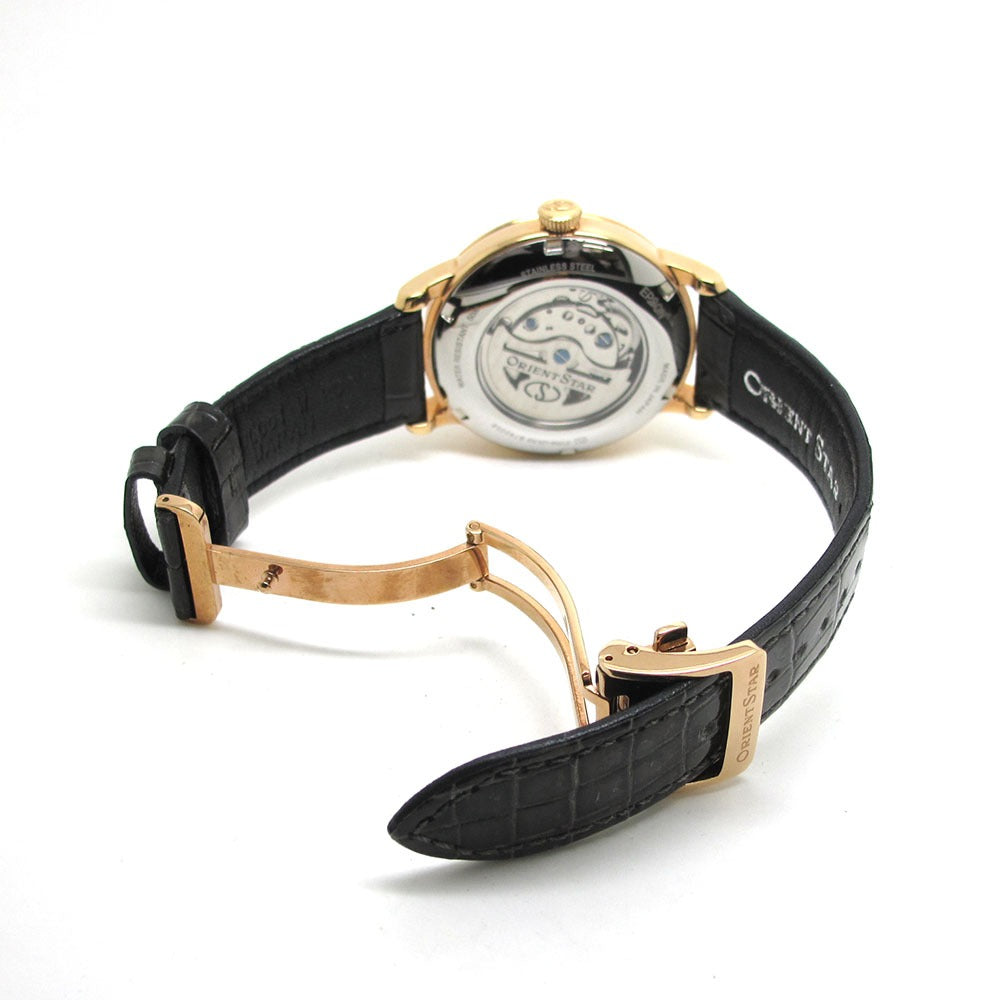 ORIENT オリエント 腕時計 セミスケルトン クラシック RK-HH0003S F7R6-UAA0 自動巻き 美品
