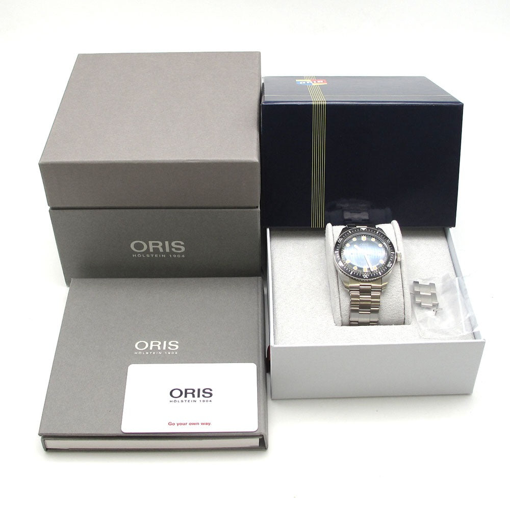 ORIS オリス 腕時計 ダイバーズ 65 01 733 7720 4057 グリーン文字盤 自動巻き