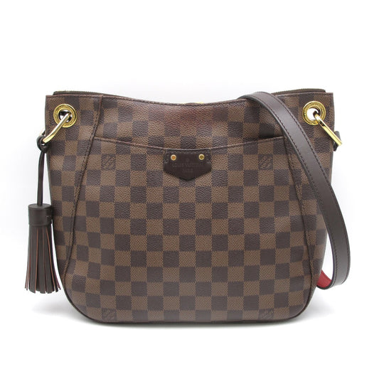 LOUIS VUITTON ルイ・ヴィトン サウス バンク ダミエ N42230 ショルダーバッグ クロスボディ 肩掛け 斜め掛け PVC レザー
