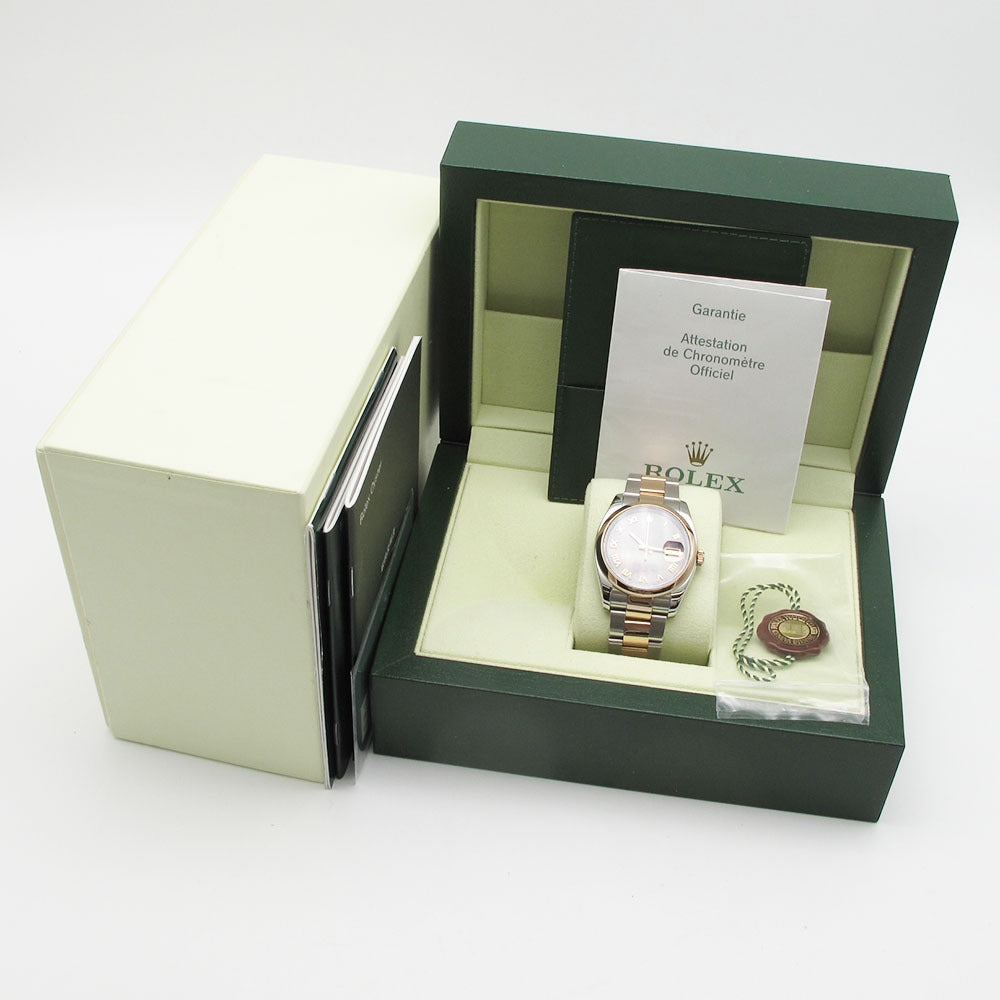 ROLEX ロレックス 腕時計 デイトジャスト Ref.116201 D番 ブラックシェル 自動巻き DATEJUST