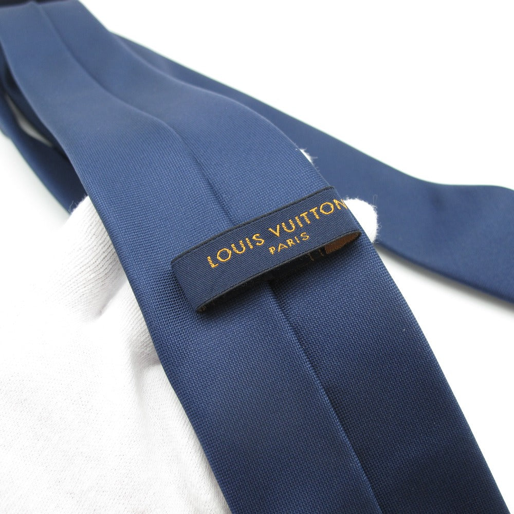 LOUIS VUITTON ルイ・ヴィトン クラヴァット モノグラム グラディエント 7CM マリーヌ M78765 シルク ネクタイ ロゴ ブルー  メンズ 紳士 スーツ