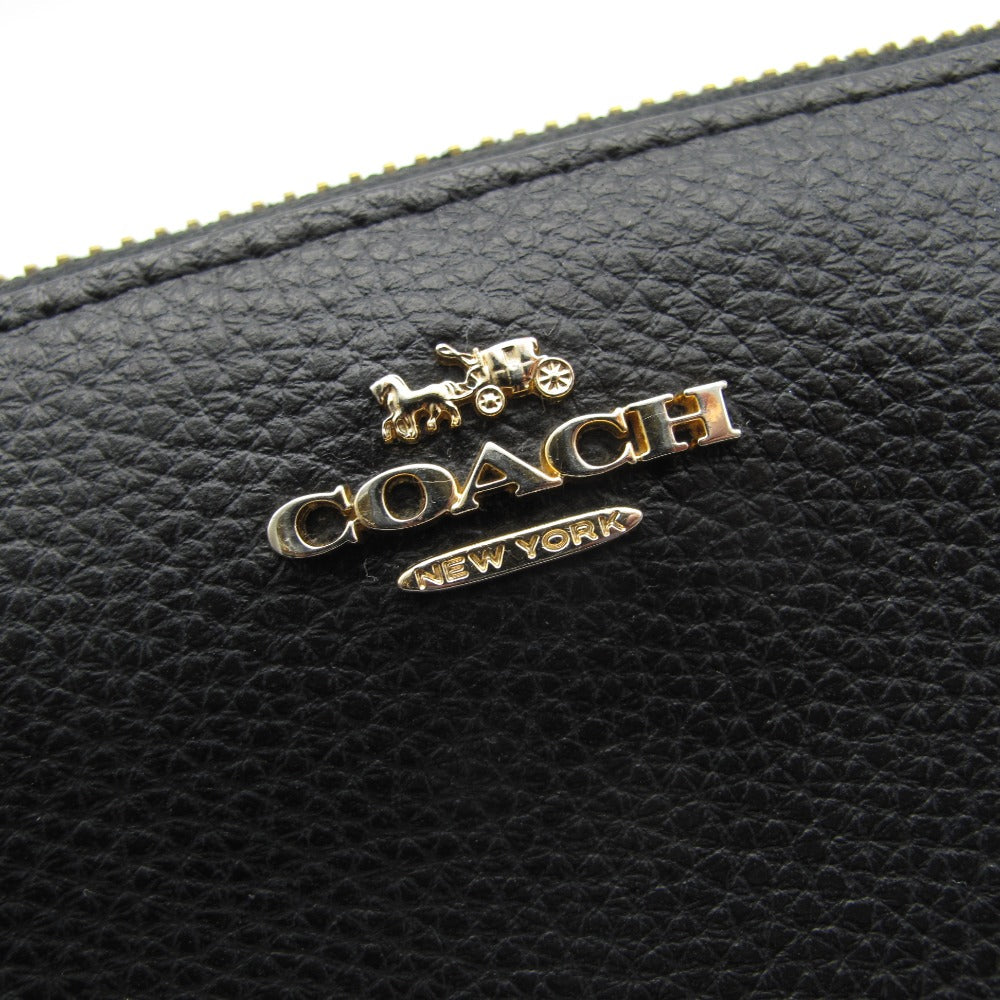 一番の COACH コーチ アコーディオンジップウォレット ラウンド 小物