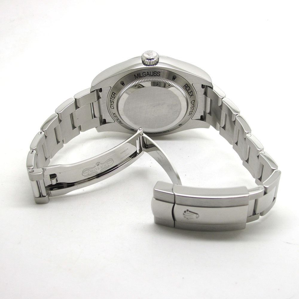 ROLEX ロレックス 腕時計 ミルガウス Ref.116400GV ランダム番 Zブルーダイアル  自動巻き MILGAUSS