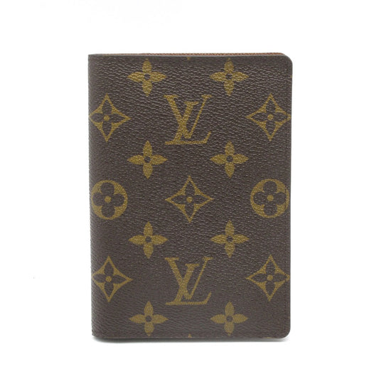 LOUIS VUITTON ルイ・ヴィトン クーヴェルテュール パスポール モノグラム M60181 パスポートケース パスポートカバー 手帳カバー PVC レザー 美品