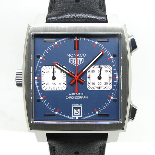 TAG HEUER タグホイヤー 腕時計 モナコ キャリーバー11 CAW211P.FC6356 ブルー 自動巻き MONACO 未使用品