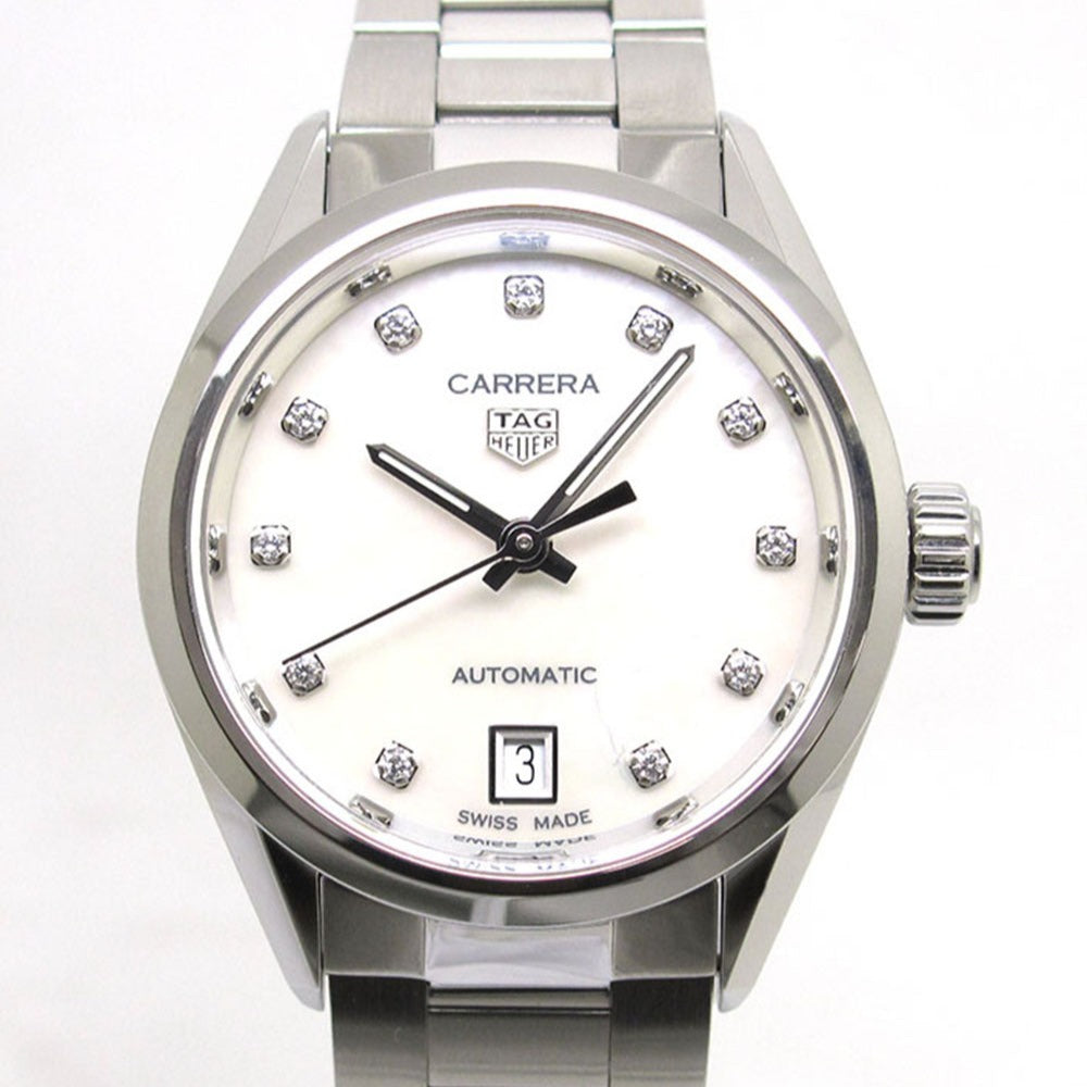 TAG HEUER タグホイヤー 腕時計 カレラ キャリバー9 デイト WBN2412.BA0621 シェル 自動巻き CARRERA 未使用品