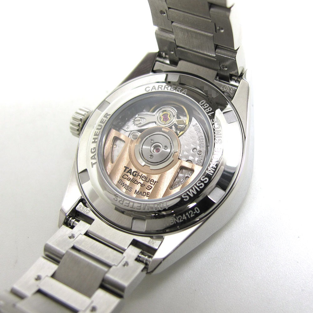 TAG HEUER タグホイヤー 腕時計 カレラ キャリバー9 デイト WBN2412.BA0621 シェル 自動巻き CARRERA 未使用品