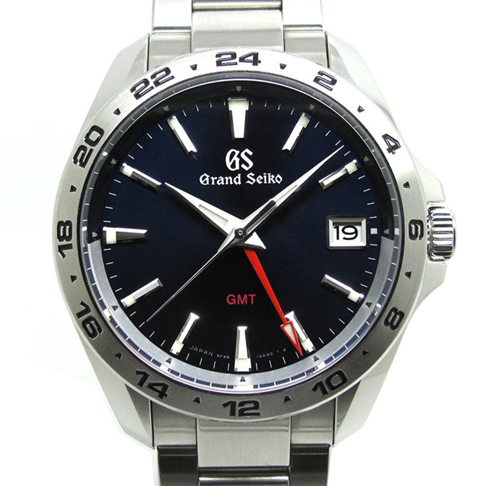 SEIKO Grand Seiko グランドセイコー 腕時計 スポーツコレクション 9Fクォーツ GMT SBGN005 9F86-0AB0 ブルー