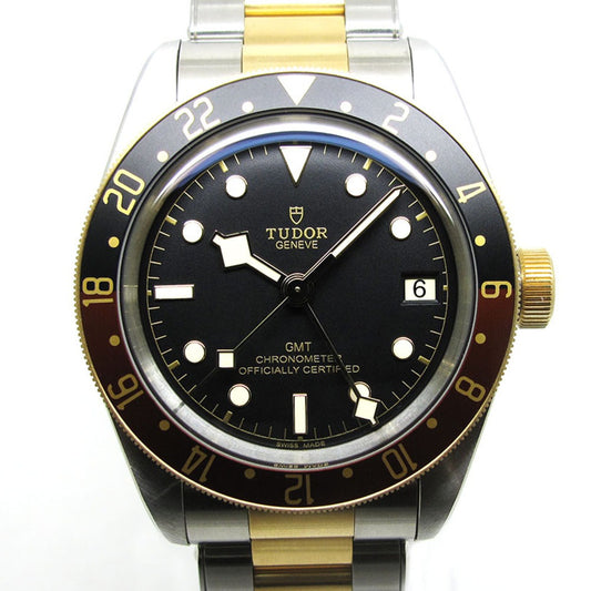 TUDOR チュードル 腕時計 ブラックベイ GMT S&G 79833MN M79833MN-0001 自動巻き HERITAGE BLACK BAY