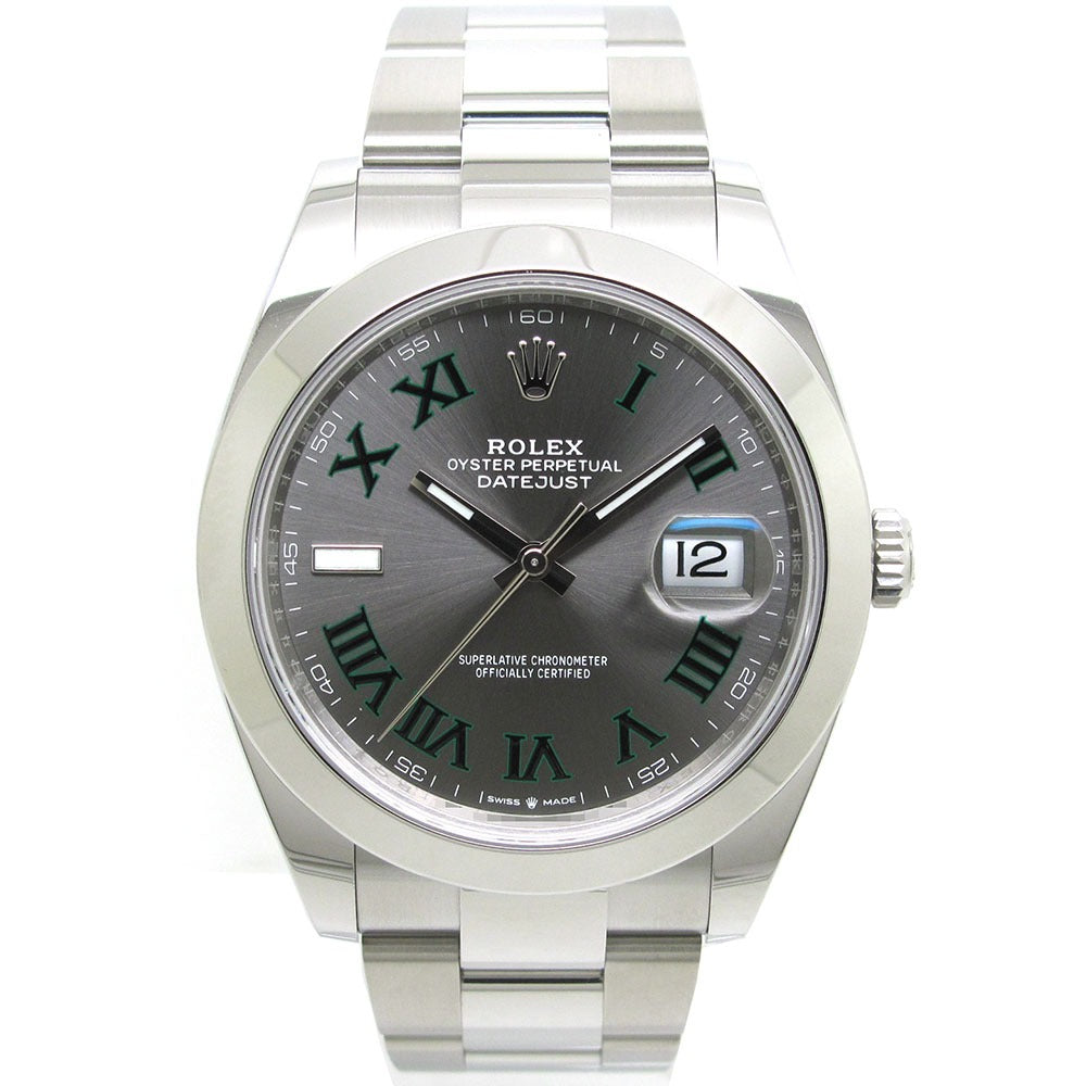 ROLEX ロレックス 腕時計 デイトジャスト 41 Ref.126300 ランダム番 スレートローマン 自動巻き  DATEJUST 未使用品