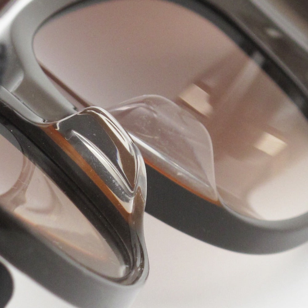 LEONARD レオナール サングラス 55 16 135 UVプロテクション 紫外線カット ブラウン レオパード 豹柄 36-0006 アイウェア 眼鏡 ケース付き 未使用品