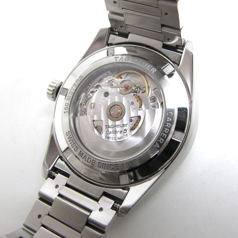 TAG HEUER タグホイヤー 腕時計 カレラ キャリバー5 デイト WBN2111.BA0639 自動巻き CARRERA