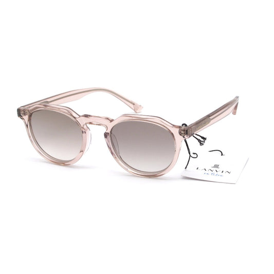 LANVIN en Bleu ランバンオンブルー サングラス SLB007J 03GB UVカット アジアンフィット ピンク 48 21 140 レディース アイウェア 眼鏡 ケース付き 未使用品