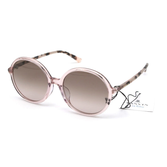 LANVIN en Bleu ランバンオンブルー サングラス SLB008J UVカット アジアンフィット ラウンドシェイプ ピンク 54 19 140 ケース付き レディース アイウェア 眼鏡 未使用品
