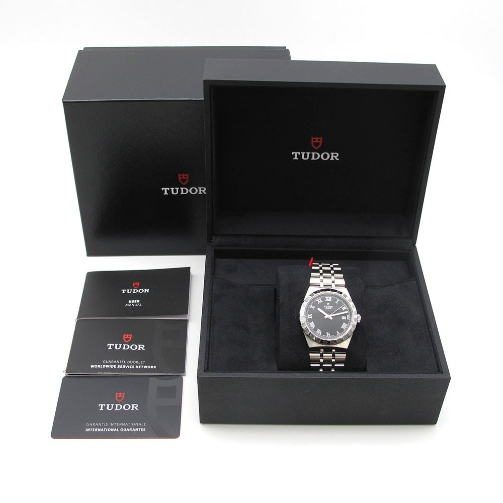 TUDOR チュードル 腕時計 ロイヤル 28500 M28500-0003 38mm ブラック 自動巻き 未使用品