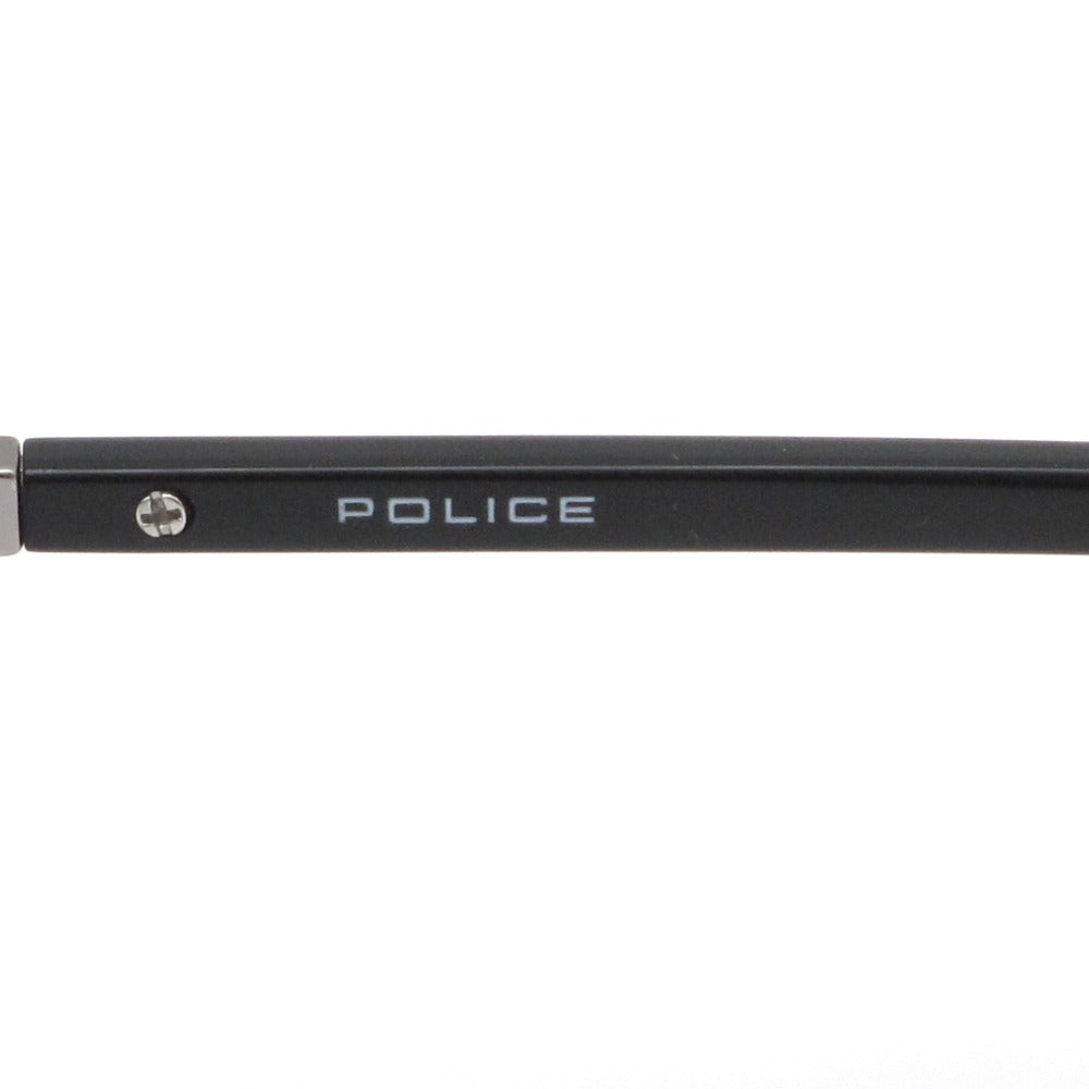 POLICE ポリス メガネ フレーム VPLF53J 0700 ボストン セル ブラック 47 22 142 ケース付き アイウェア サングラス 未使用品