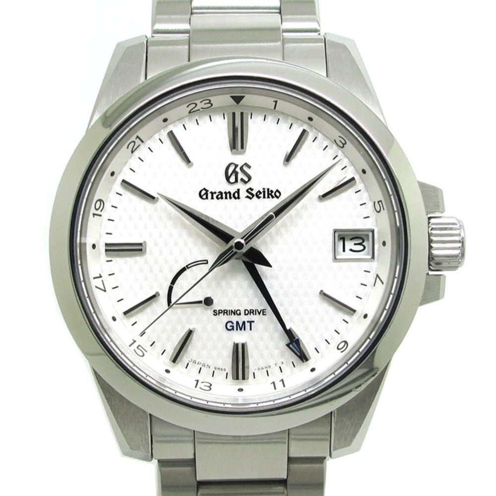 SEIKO Grand Seiko グランドセイコー 腕時計 スプリングドライブ GMT SBGE209 9R66-0AE0