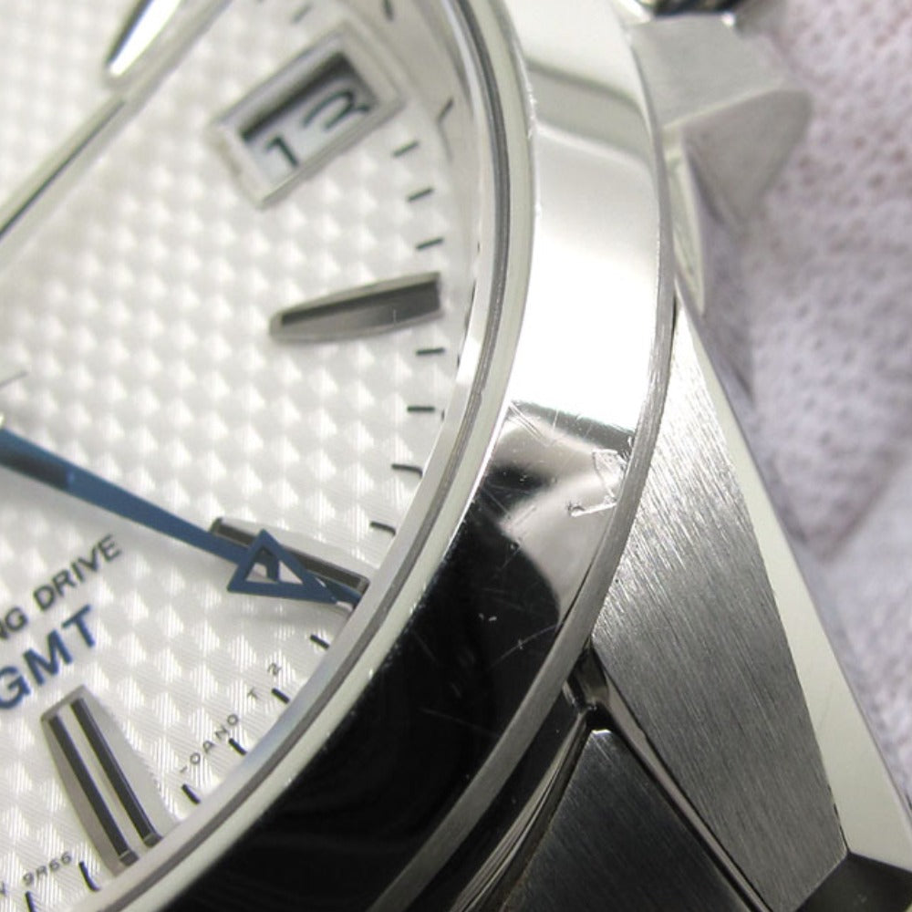 SEIKO Grand Seiko グランドセイコー 腕時計 スプリングドライブ GMT SBGE209 9R66-0AE0