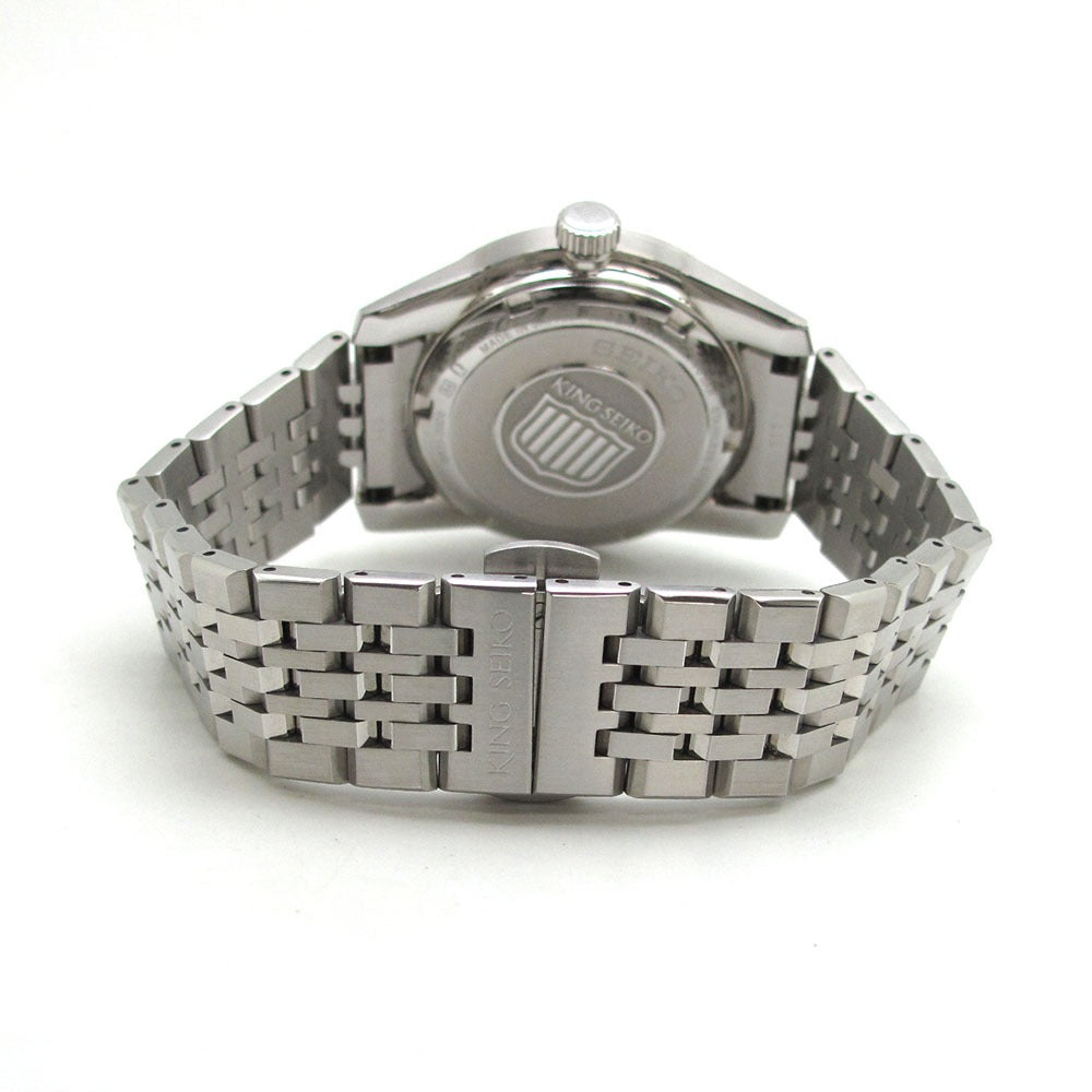 SEIKO セイコー 腕時計 KING SIKO キングセイコー SDKS001 6R31-00D0 シルバー文字盤 自動巻き 美品