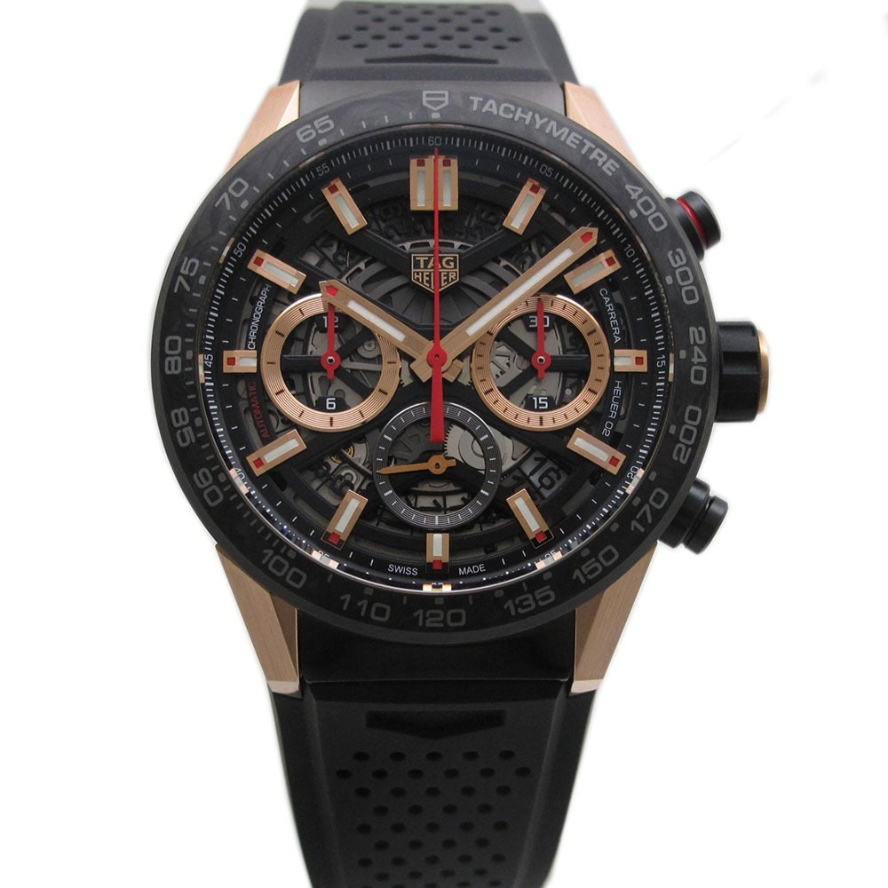 TAG HEUER タグホイヤー 腕時計 カレラ キャリバーホイヤー02 クロノグラフ CBG2052.FT6143 自動巻き CARRERA 未使用品