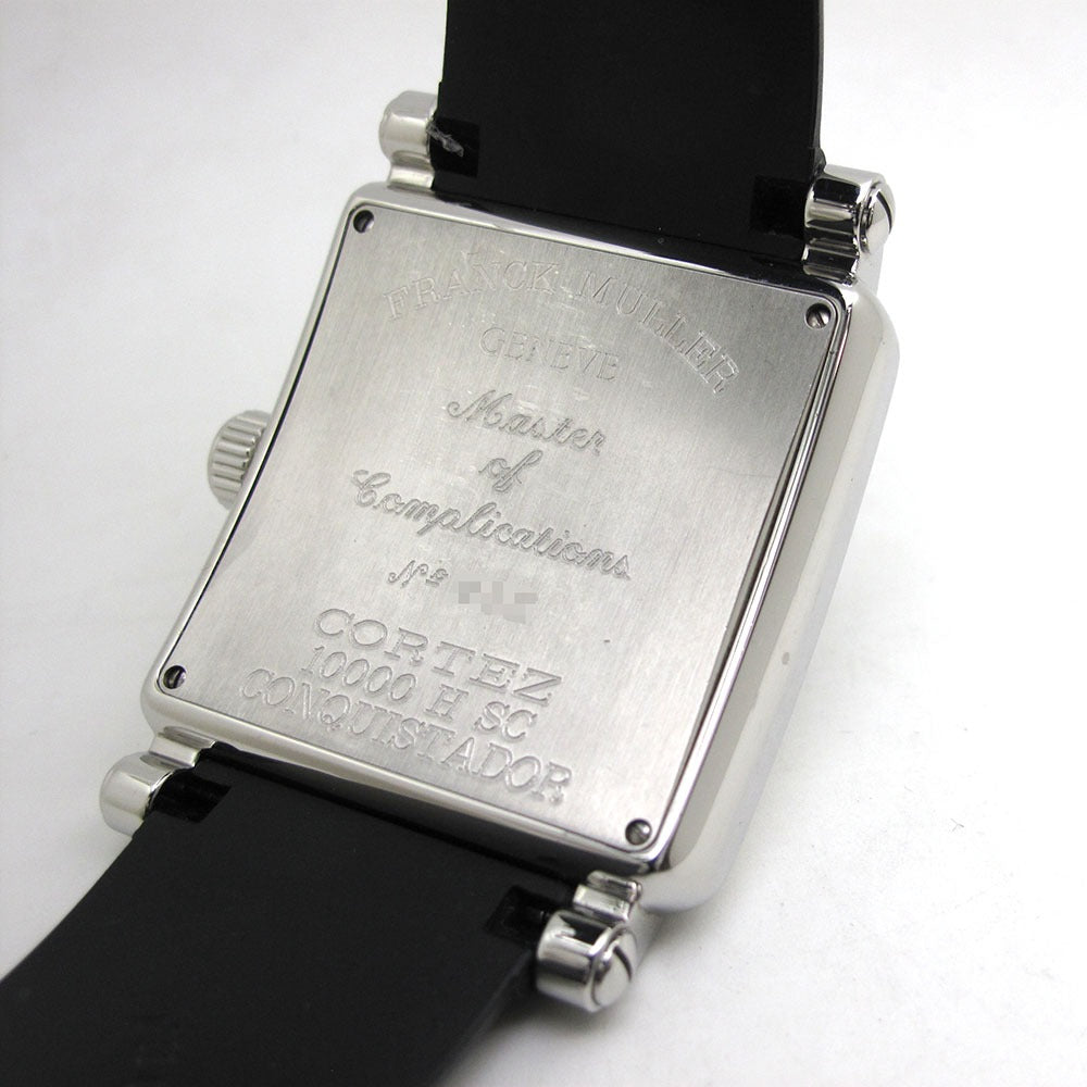 FRANCK MULLER (フランクミュラー) 腕時計 コンキスタドール コンテス 10000HSC 黒文字盤 自動巻き